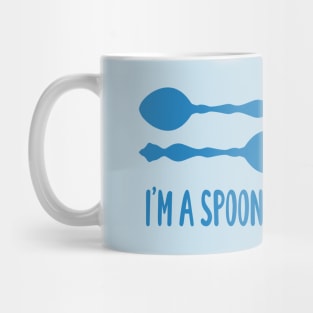 I'm A Spoonie! (Blue) Mug